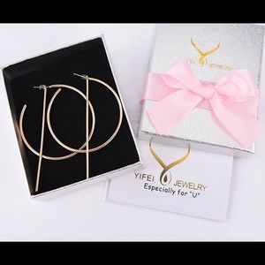 Yifei jewelry hoop earrings